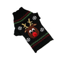Pet Sweater Cartoon Knitting Coat Pet Winter Warm Clothes Strechable Animal Clothing Supplies
